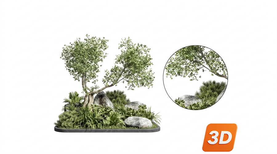 Rockery Skp Files